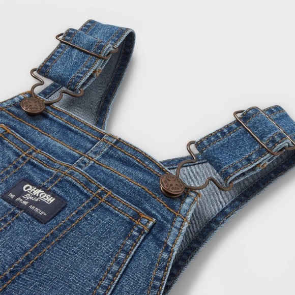 OshKosh B'gosh denim overalls - Picture 9 of 9